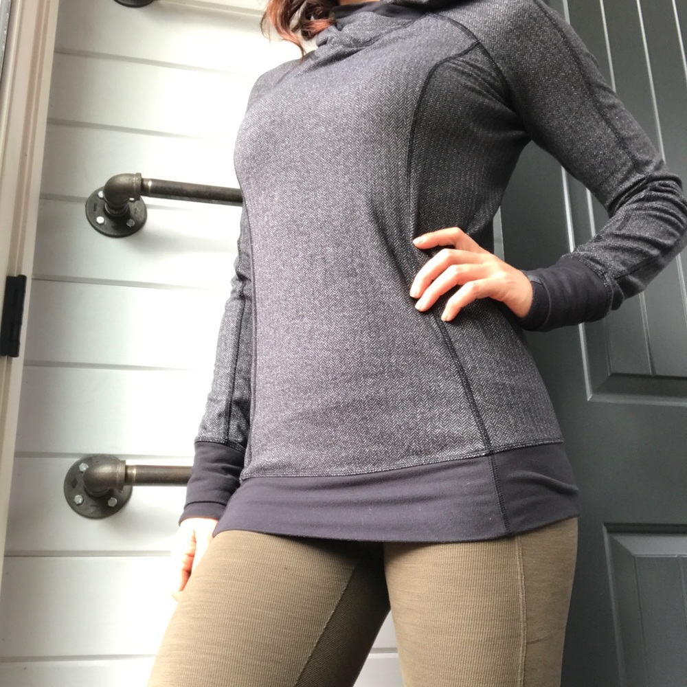 Lulu long hooded training hoody